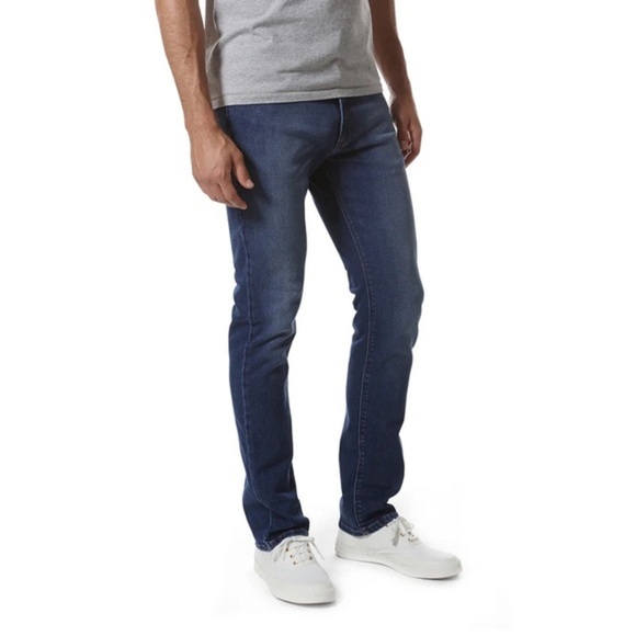 Mott and Bow • Slim Oliver Jeans In Rinse Wash - Picture 1 of 9